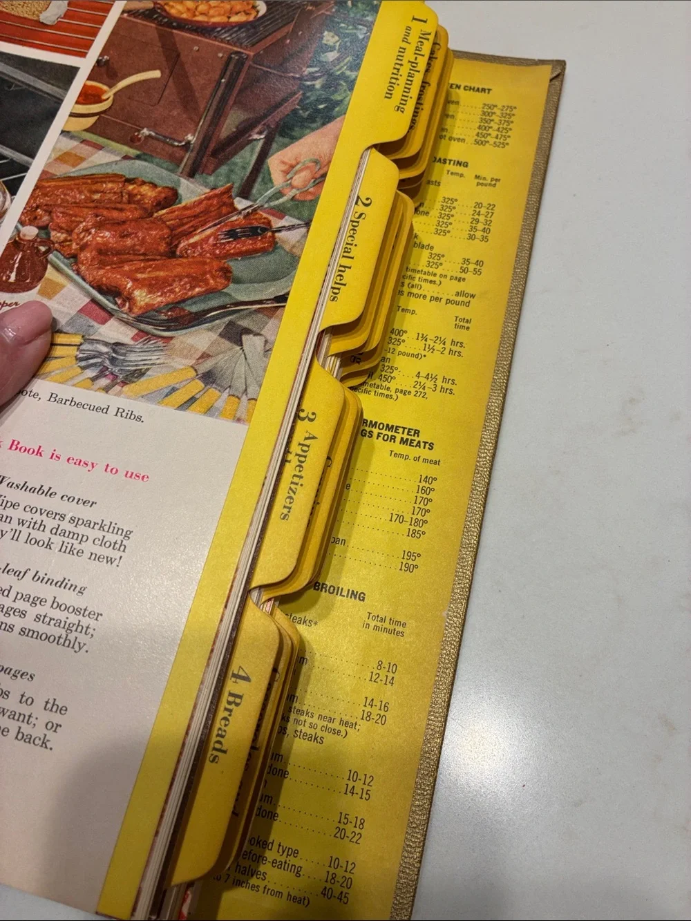 Vintage Souvenir Edition of Better Homes and Gardens 1965 New Cook Book